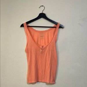 American Eagle Outfitters Peach Tank Top